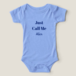 Personalisiertes Baby-T-Shirt-Geschenk mit individ