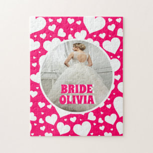 Personalisiertes Bachelorette-Bride-Foto