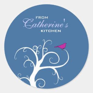 Personalisiertes Backen, Konfitüre, Sauce, Konserv Runder Aufkleber