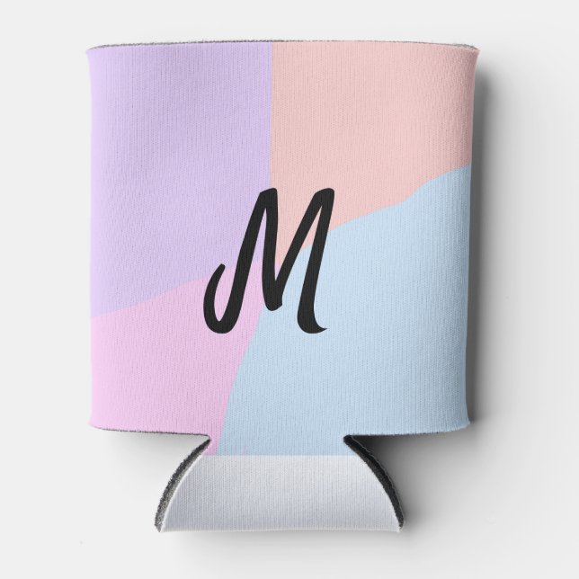 personalisiertes Backen mit einfachem monogramm Lo Dosenkühler (Vorderseite)