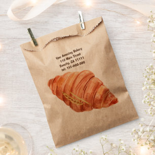 Personalisiertes Bäcker-Bäckerei-Geschäft-Logo-Cro Geschenktütchen