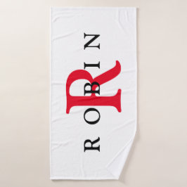 Personalisiertes Badetuch Badehandtuch