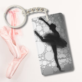 Personalisiertes Ballett Ballerina Schlüsselanhänger
