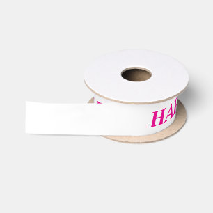 Personalisiertes Band - individueller Text & Desig Satinband