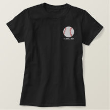 Personalisiertes Baseball-Ball-Shirt
