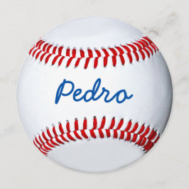 Personalisiertes Baseball-Foto-Design