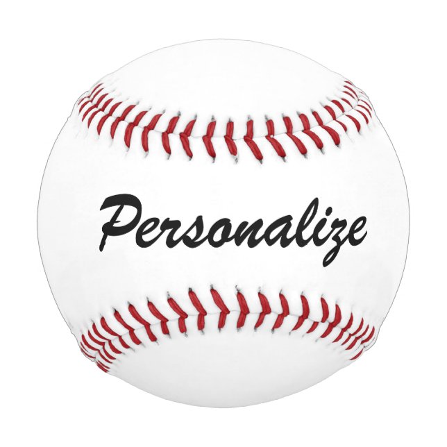 Personalisiertes Baseball mit individuelle Name od (Vorderseite)