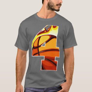 Personalisiertes Basketball-Geschenk für Jungen mi T-Shirt