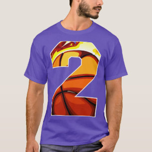 Personalisiertes Basketball-Geschenk für Jungen mi T-Shirt