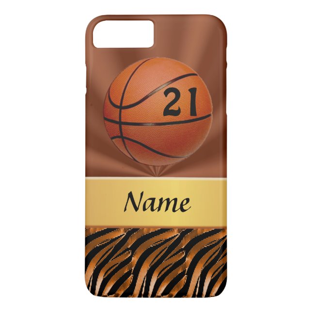 Personalisiertes Basketball iPhone 7 PLUSHüllen Case-Mate iPhone Hülle (Rückseite)