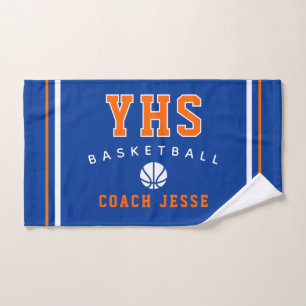 Personalisiertes Basketball-Trainerhandtuch, Teamg Handtuch