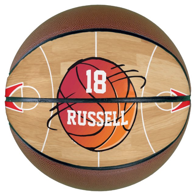 Personalisiertes Basketballdesign Basketball (Vorderseite)