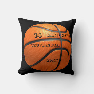 Personalisiertes Basketballkissen mit Spielername Kissen