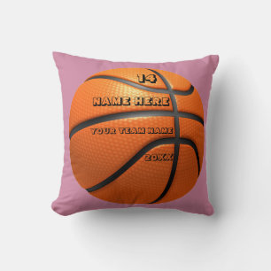 Personalisiertes Basketballkissen mit Spielername Kissen