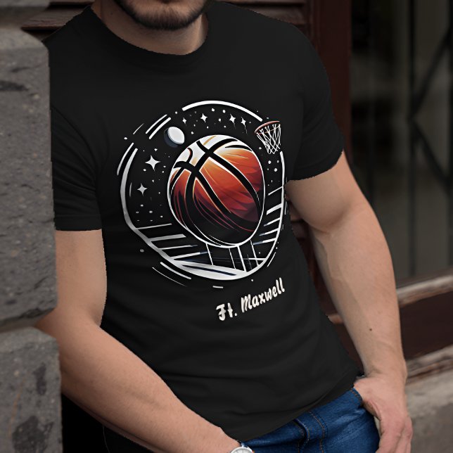 Personalisiertes Basketballspiel T-Shirt (Von Creator hochgeladen)