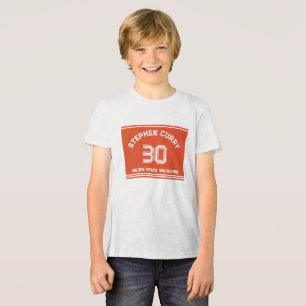 Personalisiertes Basketballspieler-Sport Einfach S Tri-Blend Shirt