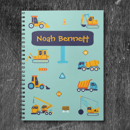 Personalisiertes Baukastensystem für Boys Notizblock