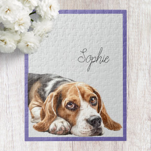 Personalisiertes Beagle-Puzzle