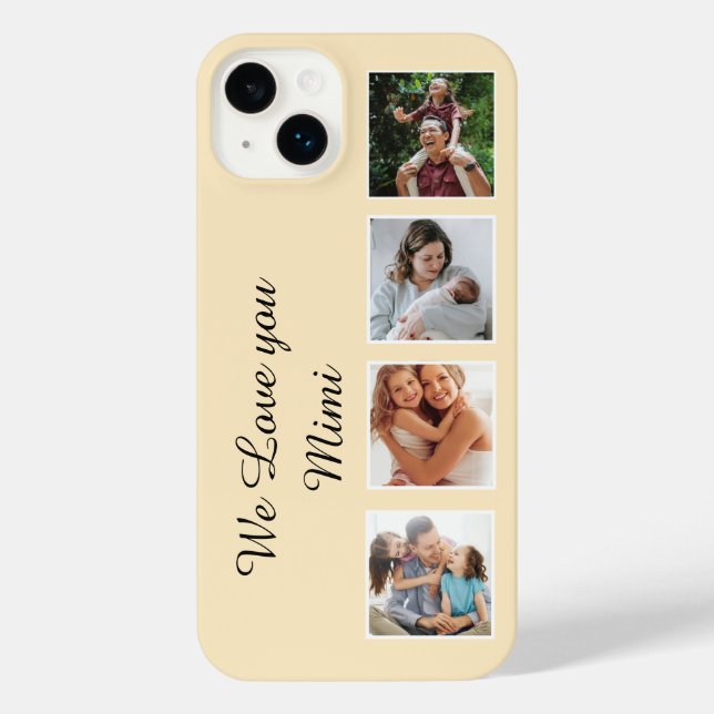 Personalisiertes Beispiel für eine benutzerdefinie iPhone 14 Plus Hülle (Rückseite)