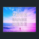 Personalisiertes Benutzerdefiniertes 2 Foto Lila R Postkarte<br><div class="desc">Laden Sie Ihr Foto hoch und erstellen Sie Ihre personalisierte Lila Retrowave Postcard! Machen Sie Ihr perfektes Geschenk für Freunde, Ehepaare, Kinder und Familie, erschaffen Sie Ihren besten Sake, grüßen Sie Ihre Liebsten von Ihren Reisen! Will du, diese Strandlandschaften zu kaufen, ohne sie zu personalisieren? Diese phantastischen Fotos von Frank...</div>