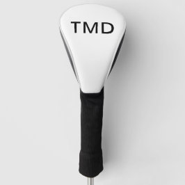 Personalisiertes benutzerdefiniertes Anfangsmonogr Golf Headcover