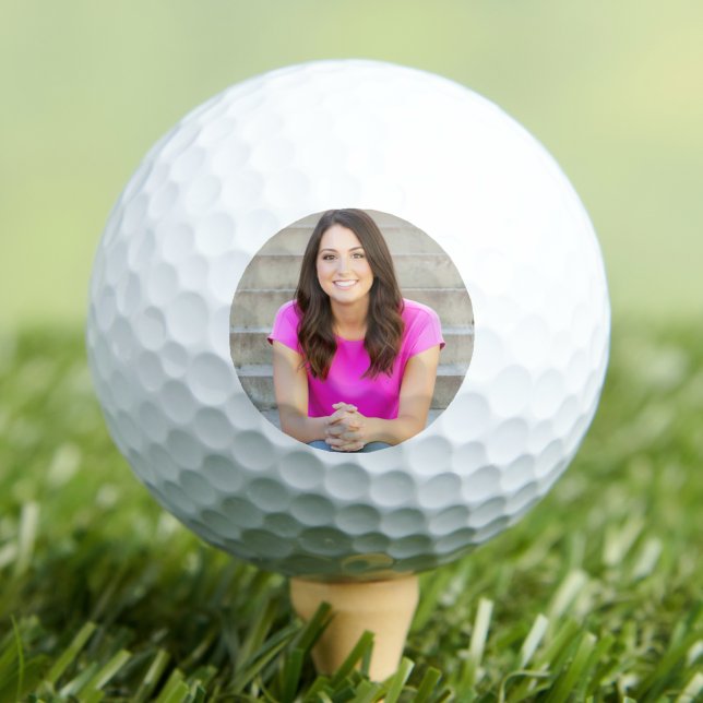 Personalisiertes benutzerdefiniertes Bild Golfball (Create your Own Photo Golf Balls)