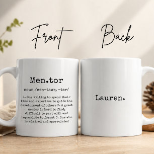 Personalisiertes Benutzerdefiniertes Dankeschön-Ge Kaffeetasse