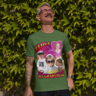 Personalisiertes benutzerdefiniertes Foto Bootleg  T-Shirt