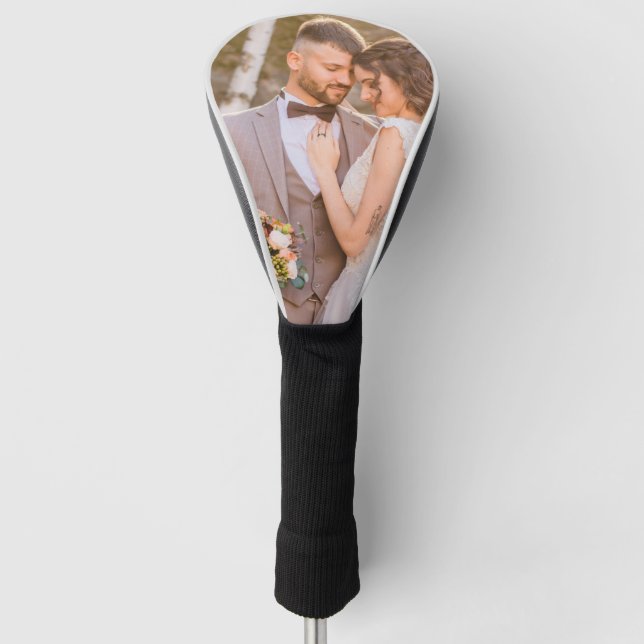 Personalisiertes benutzerdefiniertes Foto Golf Headcover (Vorderseite)