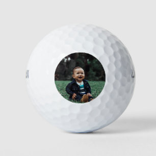 Personalisiertes benutzerdefiniertes Foto Golfball