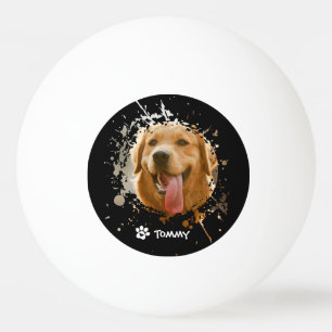 Personalisiertes benutzerdefiniertes Foto mit Name Tischtennisball