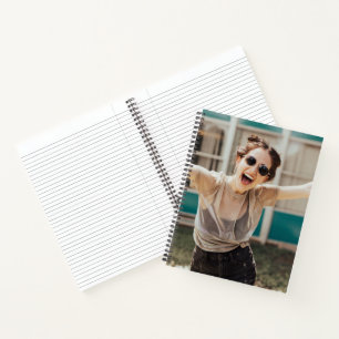 Personalisiertes benutzerdefiniertes Foto-Spiralno Notizbuch