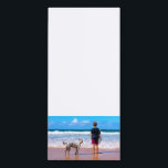 Personalisiertes, benutzerdefiniertes Magnetkompri Magnetischer Notizblock<br><div class="desc">Magnetic Notepad mit benutzerdefiniertem Foto - Erstellen Sie Ihr eigenes Design mit Begleiter - Hund / Katze - Personalisierte Familie / Freunde / Haustiere oder Persönliche Magnetkommentare / Geschenk - Fügen Sie Ihr Foto / oder Text / Name - Neu verkleinern und verschieben oder entfernen und fügen Sie Elemente /...</div>