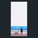 Personalisiertes, benutzerdefiniertes Magnetkompri Magnetischer Notizblock<br><div class="desc">Magnetic Notepad mit benutzerdefiniertem Foto - Erstellen Sie Ihr eigenes Design mit Begleiter - Hund / Katze - Personalisierte Familie / Freunde / Haustiere oder Persönliche Magnetkommentare / Geschenk - Fügen Sie Ihr Foto / oder Text / Name - Neu verkleinern und verschieben oder entfernen und fügen Sie Elemente /...</div>