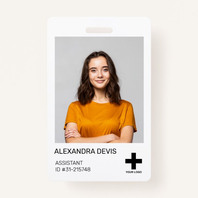 Personalisiertes Berufliches Mitarbeiterlogo und F Ausweis (Vorderseite)