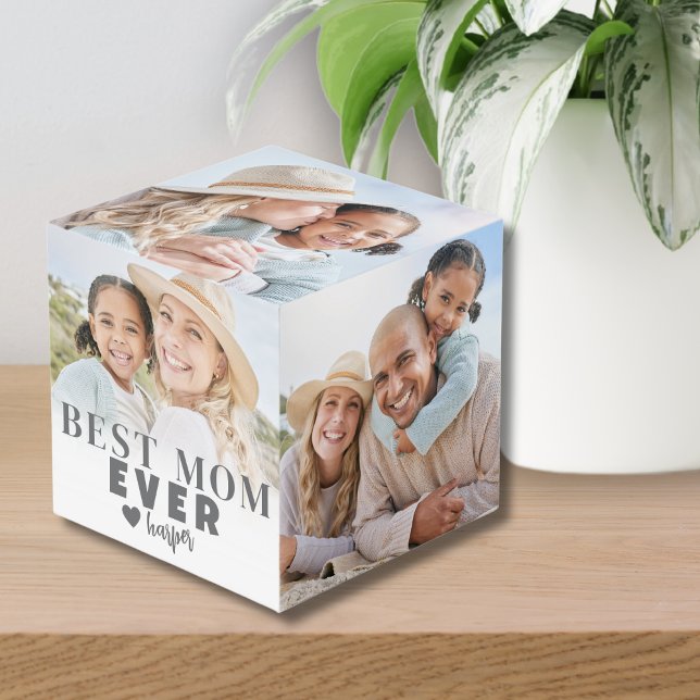 Personalisiertes Best Mama Foto Würfel (Best Mom Personalized Photo cube)