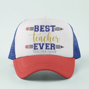 Personalisiertes Beste Lehrerin/Bester Lehrer Alle Truckerkappe