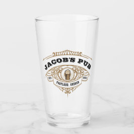 Personalisiertes Bierglas Glas