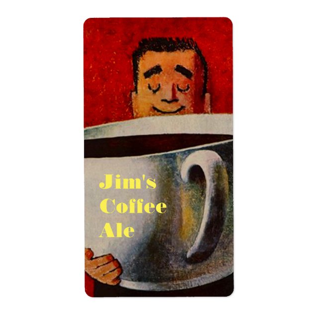 Personalisiertes Bierkaffee, hausgemachtes Bier (Vorne)