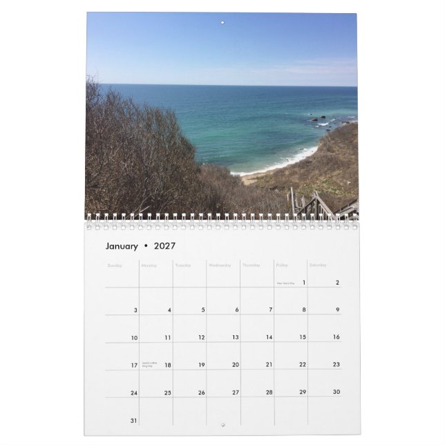 Personalisiertes Bild eines benutzerdefinierten Fo Kalender (Jan 2027)