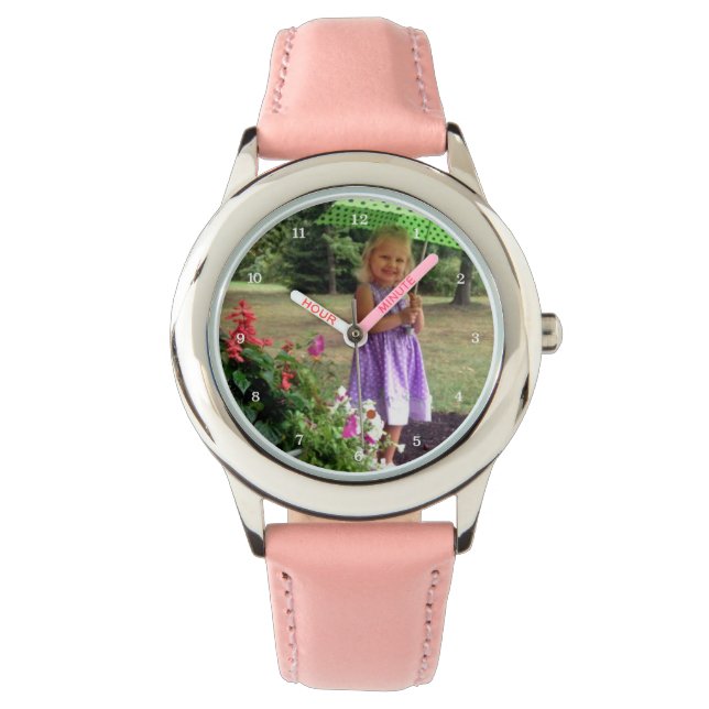 Personalisiertes Bild für benutzerdefinierte Famil Armbanduhr (Vorderseite)