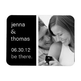 personalisiertes Bild speichert Datummagnet Magnet