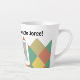 Personalisiertes Bild und Text mit Tasse