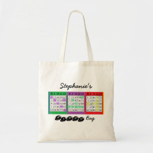 Personalisiertes BINGO kardiert Tragetasche