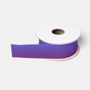 Personalisiertes Blau und lila Ober Ripsband