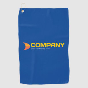 Personalisiertes Blauluchhandtuch Golfhandtuch