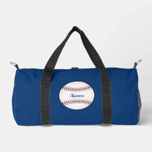 Personalisiertes Blue Baseball Duffel Bag Geschenk Duffle Bag