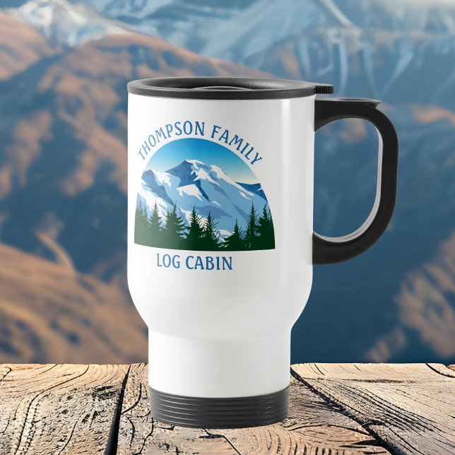 Personalisiertes Blue Colorado Wandern Reisebecher (Von Creator hochgeladen)
