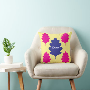 Personalisiertes Blumen-Kundenname-Paar-Bester Fre Kissen