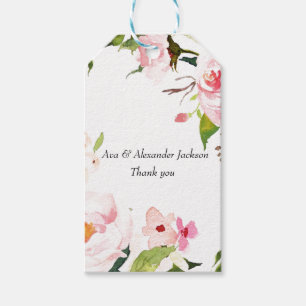 Personalisiertes Blumengeschenk Geschenkanhänger